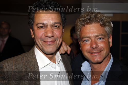 Zaandam 8 oktober 2007
Premiere Fame in schouwburg zaantheater. Frank Sanders met compagnon