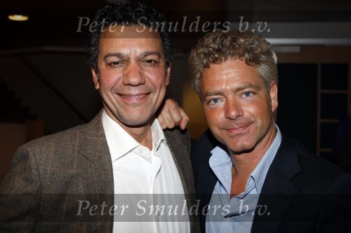 Zaandam 8 oktober 2007
Premiere Fame in schouwburg zaantheater. Frank Sanders met compagnon