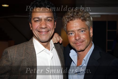 Zaandam 8 oktober 2007
Premiere Fame in schouwburg zaantheater. Frank Sanders met compagnon