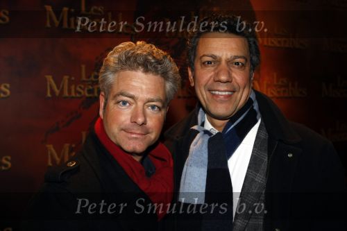 Amsterdam 21 januari 2009
Premiere Les Miserables in Carre. Frank sanders met compagnon
Peter Smulders bv