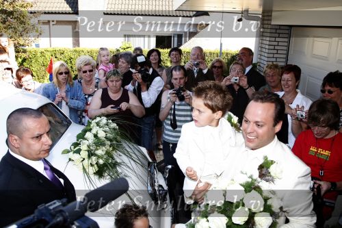 Fijnaart Willemstad 9 mei 2008
Trouwen Frans Bauer en Mariska. Christian Jan en Frans Jr zijn natuurlijk erbij.
Peter Smulders bv