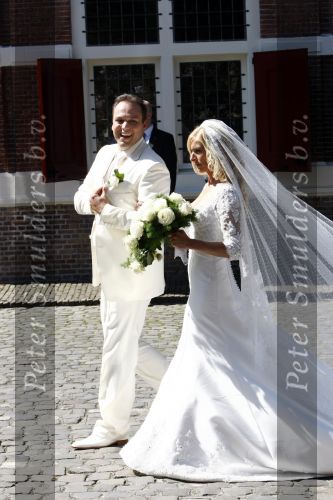 Fijnaart - Willemstad 9 mei 2008
Frans Bauer en Mariska Bauer trouwen. 
Christiaan Frans jr en Jan zijn er natuurlijk bij.