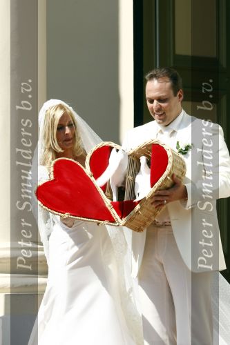 Fijnaart - Willemstad 9 mei 2008
Frans Bauer en Mariska Bauer trouwen. 
Christiaan Frans jr en Jan zijn er natuurlijk bij.