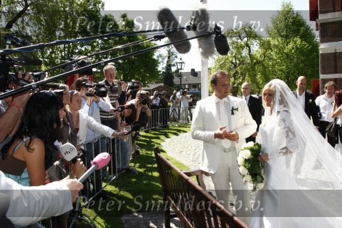 Willemstad/Fijnaart 9 Mei 2008
Trouwen Frans Bauer met Mariska Bauer
Foto Peter Smulders BV