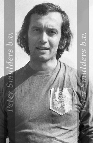 Eersel, 25 Augustus 1973
Frans Nijsten in het shirt van de Oud Internationals