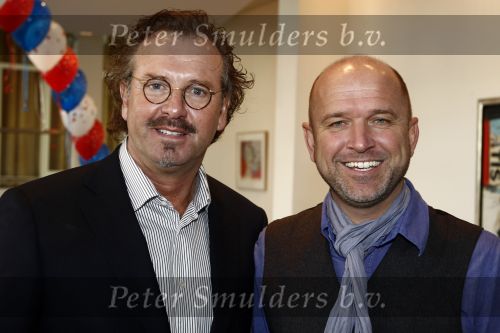 Tilburg 25 januari 2009
Premiere High school musical in schouwburg Tilburg. Fred Butter met vriend
Peter Smulders bv