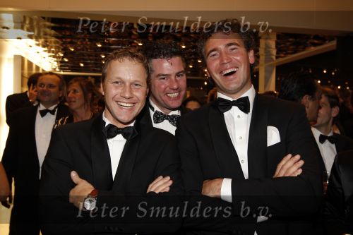 Amsterdam 6 december 2007
Marc en Janneke Brouwers bij de onthulling van hun riva bij lengers yachts op de miljonair fair.