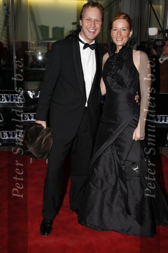 Rotterdam 16 december 2007
premiere Evita in het nieuwe Luxor theater. Frits Kuiper met vrouw