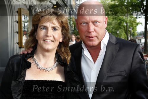 Amsterdam 16 juli 2008
Premiere Bolshoi Ballet in Carre. Frits Wester met zijn vrouw