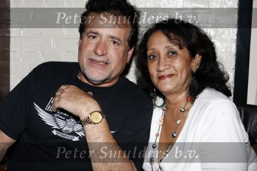 Amstelveen 11 september 2007
Presentatie dvd en cd\'s van de sixties in cafe 1860. George Baker met vrouw