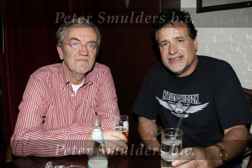 Amstelveen 11 september 2007
Presentatie dvd en cd\'s van de sixties in cafe 1860. George Baker met Lex Harding