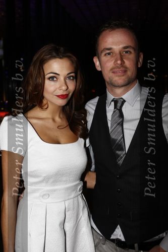 Hilversum 26 januari 2009
Uitreiking gouden beelden bij beeld en geluid op het mediapark. Georgina Verbaan met Patrick Martens
Peter Smulders bv