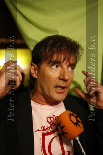 Uitgeest 16 januari 2008
Gerard Joling  bij nieuwjaarsreceptie in bob s saloon.