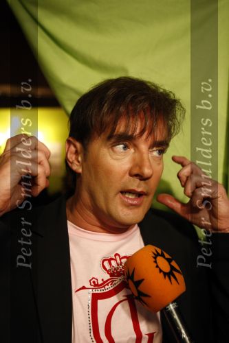 Uitgeest 16 januari 2008
Gerard Joling  bij nieuwjaarsreceptie in bob s saloon.