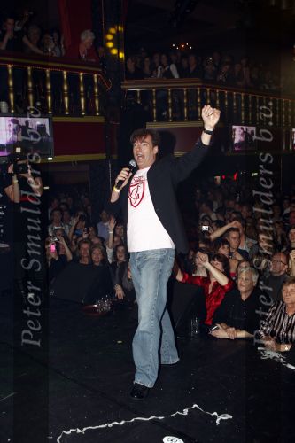 Uitgeest 16 januari 2008
Gerard Joling  bij nieuwjaarsreceptie in bob s saloon.
