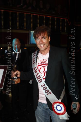 Uitgeest 16 januari 2008
Gerard Joling  bij nieuwjaarsreceptie in bob s saloon.