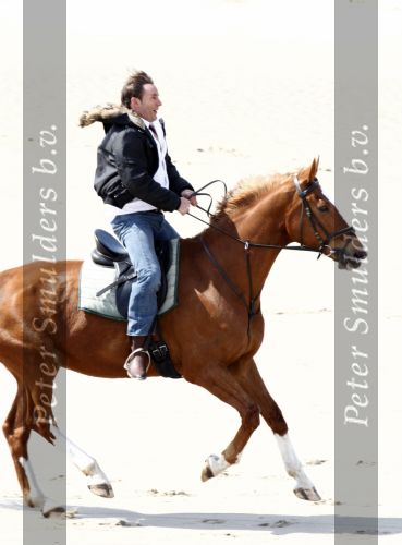 Schagen 17 april 2008
Opnames videoclip Gerard Joling met paarden op het strand. Geert Hoes en Wino Ontzigt zijn ook aanwezig.
Peter Smulders bv