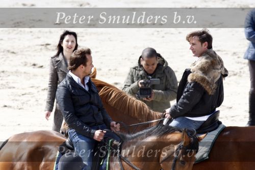 Schagen 17 april 2008
Opnames videoclip Gerard Joling met paarden op het strand. Geert Hoes en Wino Ontzigt zijn ook aanwezig.
Peter Smulders bv