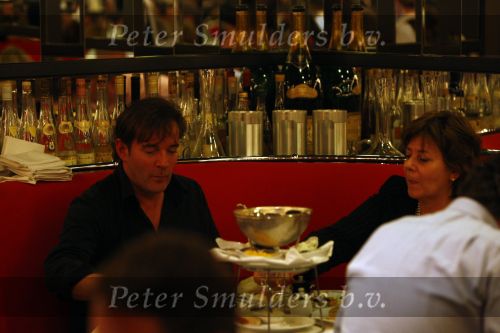 Amsterdam 24 januari 2008
Gerard Joling en Rita Verdonk betrapt bij een intiem etentje bij le Garage.