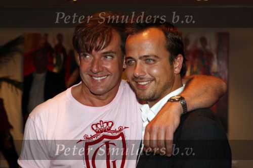 Amsterdam 24 mei 2008
Toppers in concert in de Arena met:
Rene Froger Gordon en Gerard Joling.
Gerard met Geert Hoes