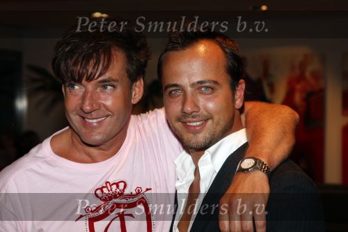 Amsterdam 24 mei 2008
Toppers in concert in de Arena met:
Rene Froger Gordon en Gerard Joling.
Gerard met Geert Hoes