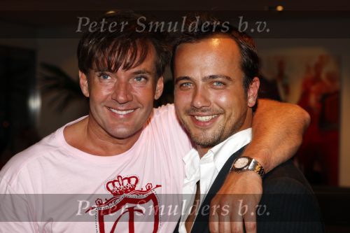 Amsterdam 24 mei 2008
Toppers in concert in de Arena met:
Rene Froger Gordon en Gerard Joling.
Gerard met Geert Hoes