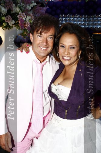 Amsterdam 27 april 2009
Feestje van Gerard Joling voor zijn 49e verjaardag bij cafe het Kalfje. Gerard met Patty Brard
Peter Smulders bv