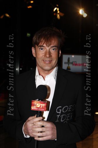 Hilversum 28 januari 2008
Uitreiking van de gouden beelden in het gebouw van beeld en geluid. Gerard Joling