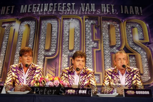Amsterdam 30 september 2008
Persconferentie van de toppers Rene Froger Gordon en Gerard Joling ivm hun deelname aan het songfestival in het amstel hotel. toppers op jet ski\'s
Peter Smulders bv