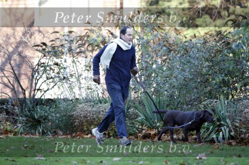 Amsterdam 17 november 2007
Advocaat Gert Jan Knoops aan het hardlopen met zijn hond.