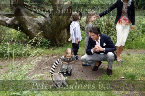 Apeldoorn 30 mei 2008
Prins Maurits Prinses Marilene en hun kinderen Prinses Anna Prins Lucas en Prinses Felicia  tijdens fotoshoot vanwege 10 jarig huwelijk in de apenheul.