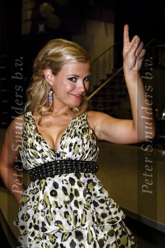 Aalsmeer 15 mei 2009
Dancing with the stars in de studio\'s in Aalsmeer. Gigi Ravelli met danspartner Ewoud Fidom
Peter Smulders bv