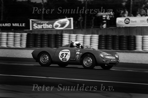 Le Mans, 12 en 13 Juli 2008
Le Mans Classic 2008
Deelname 2 Porsche Spiders van Albert Westerman ( Van State of Art ) met de pilots Jan Lammers, Gijs v Lennep en David Hart