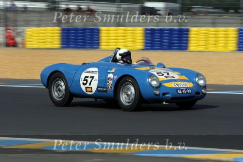Le Mans, 12 en 13 Juli 2008
Le Mans Classic 2008
Deelname 2 Porsche Spiders van Albert Westerman ( Van State of Art ) met de pilots Jan Lammers, Gijs v Lennep en David Hart