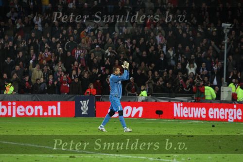 Eindhoven, 12 Maart 2008
UEFA 1/8 finale PSV-Tottenham Hotspur FC, eindstand 0-1
PSV wint na verlenging en straschoppen met 6-5 en gaat door naar de 1/4 Finale
De grote man Gomes