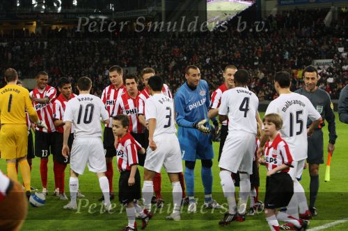 Eindhoven, 12 Maart 2008
UEFA 1/8 finale PSV-Tottenham Hotspur FC, eindstand 0-1
PSV wint na verlenging en straschoppen met 6-5 en gaat door naar de 1/4 Finale
De grote man Gomes