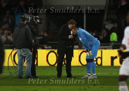 Eindhoven, 12 Maart 2008
UEFA 1/8 finale PSV-Tottenham Hotspur FC, eindstand 0-1
PSV wint na verlenging en straschoppen met 6-5 en gaat door naar de 1/4 Finale
De grote man Gomes  wordt na afloop geintervieuwd