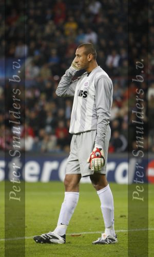 Eindhoven, 19 September 2007 Seizoen 2007/2008 
Eerste wedstrijd Champions League PSV-CSKA Moskou, eindstand 2-1 doelman Gomes