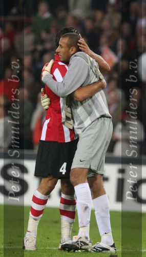 Eindhoven, 19 September 2007 Seizoen 2007/2008 
Eerste wedstrijd Champions League PSV-CSKA Moskou, eindstand 2-1
Doelman Gomes