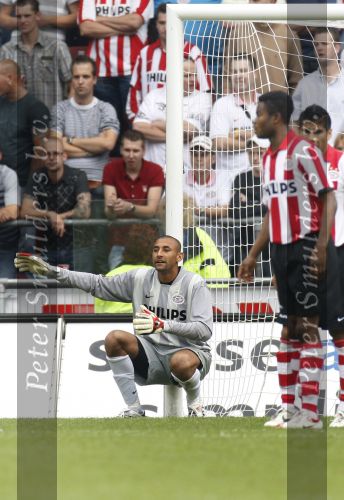 Eindhoven, 23 September 2007 Seizoen 2007/2008 Kompetitewedstrijd PSV-Feyenoord, eindstand 4-0
Gomes