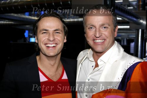 Hilversum 12 januari 2008
Gordon en John Ewbank in de jury van idols.