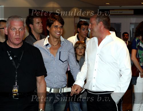 Amsterdam 24 mei 2008
Toppers in concert in de amsterdam arena met Rene Froger Gerard Joling en Gordon. 
Gordon met zijn nieuwe vriend Kevin uit Miami