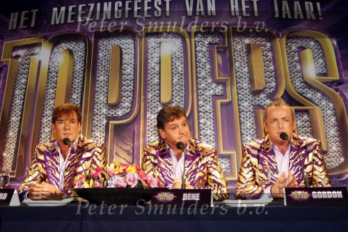 Amsterdam 30 september 2008
Persconferentie van de toppers Rene Froger Gordon en Gerard Joling ivm hun deelname aan het songfestival in het amstel hotel. toppers op jet ski\'s
Peter Smulders bv