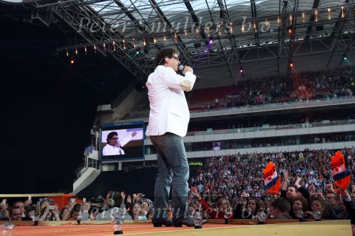 Eindhoven, 14 Juni 2008
Het 3e van de vier Concerten van Guus Meeuwis in het PSV stadion 2008