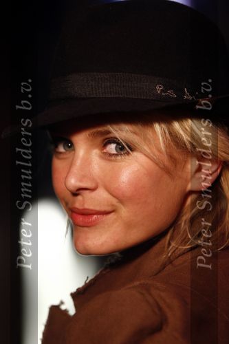 Amsterdam 23 januari 2008
Modeshow Blue Blood tijdens amsterdam fashion week. Hanna Verboom met hoed op