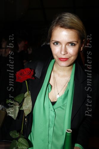 Amsterdam 28 januari 2008
Modeshow van oa Simone v Trojen op de amsterdam fashion week. Hanna Verboom met roos