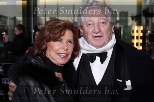 Rotterdam 16 december 2007
premiere Evita in het nieuwe Luxor theater. Hans Boskamp met vrouw Tine