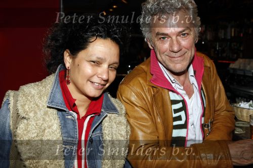 Amsterdam 31 maart 2008
Presentatie cd Angela Groothuizen in desmet studio\'s. hans Dagelet met vriendin
Peter Smulders bv