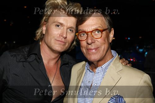 Amsterdam 15 september 2008
Feestje ivm de 50e Linda magazine op boot de ocean diva. 
Hans Klok en Frans Molenaar