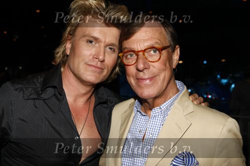 Amsterdam 15 september 2008
Feestje ivm de 50e Linda magazine op boot de ocean diva. 
Hans Klok en Frans Molenaar